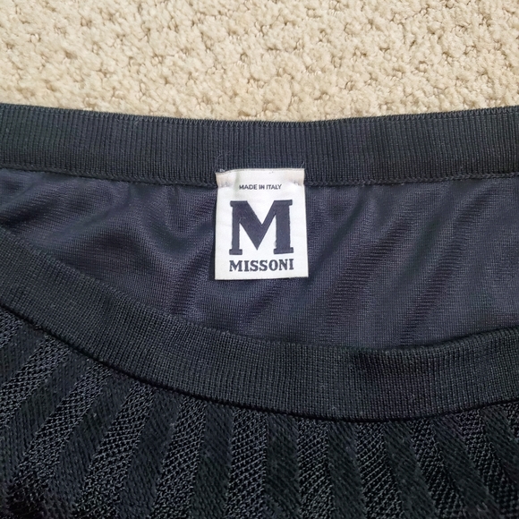 Missoni Black & White Knit Mini Skirt - Picture 6 of 7